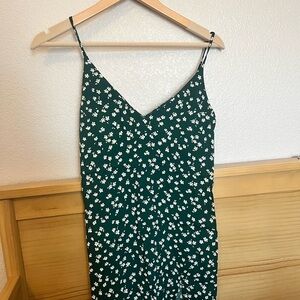 Floral Green Dress from Reformation